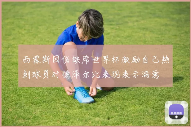西蒙斯因伤缺席世界杯激励自己热刺球员对德泽尔比表现表示满意